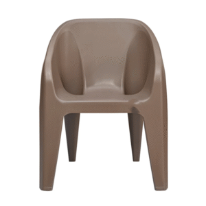 Plastic Moulded Chair With Arm Rest