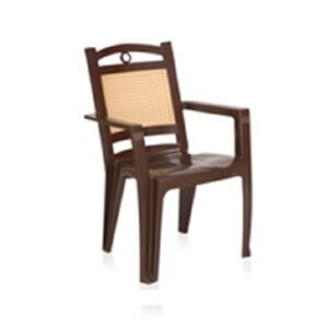 Plastic Moulded Chair with Arm Rest