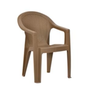 Plastic Moulded Chair with Arm Rest