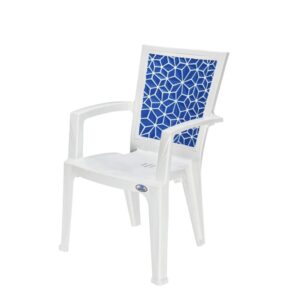Plastic Moulded Chair with Arm Rest