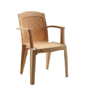 Plastic Moulded Chair With Arm Rest