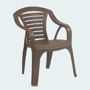 Plastic Moulded Chair With Arm Rest