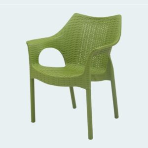 Plastic Moulded Chair With Arm Rest