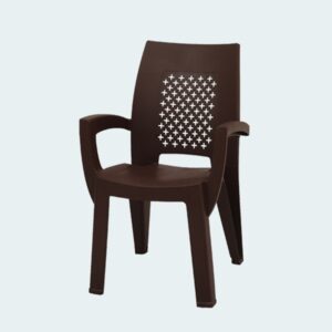 Plastic Moulded Chair With Arm Rest