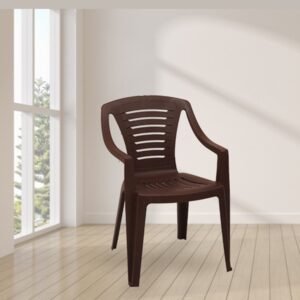 Plastic Moulded Chair With Arm Rest