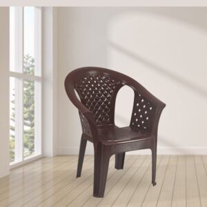 Plastic Moulded Chair With Arm Rest