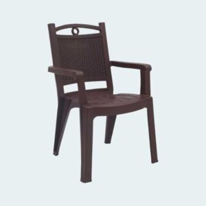 Plastic Moulded Chair With Arm Rest