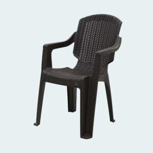 Plastic Moulded Chair With Arm Rest