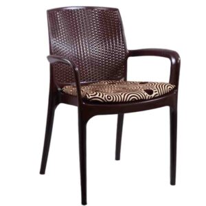 Plastic Moulded Chair With Arm Rest