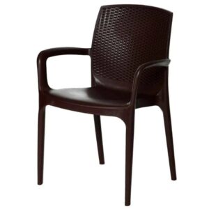 Plastic Moulded Chair With Arm Rest
