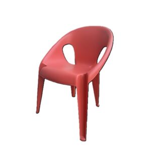 Plastic Moulded Chair With Arm Rest