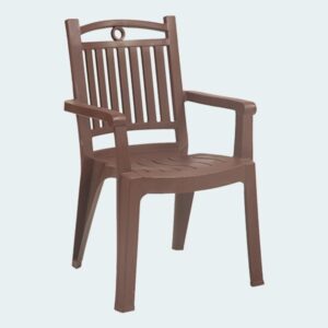 Plastic Moulded Chair With Arm Rest