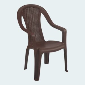 Plastic Moulded Chair With Arm Rest