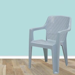 Plastic Moulded Chair With Arm Rest