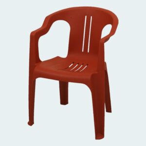 Plastic Moulded Chair With Arm Rest