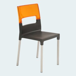 Plastic Moulded Chair Without Arm Rest