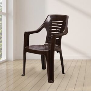 Plastic Moulded Chair With Arm Rest