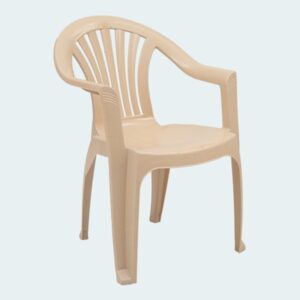 Plastic Moulded Chair With Arm Rest