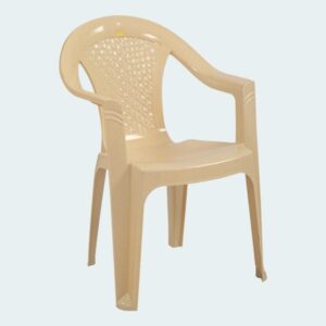 Plastic Moulded Chair With Arm Rest
